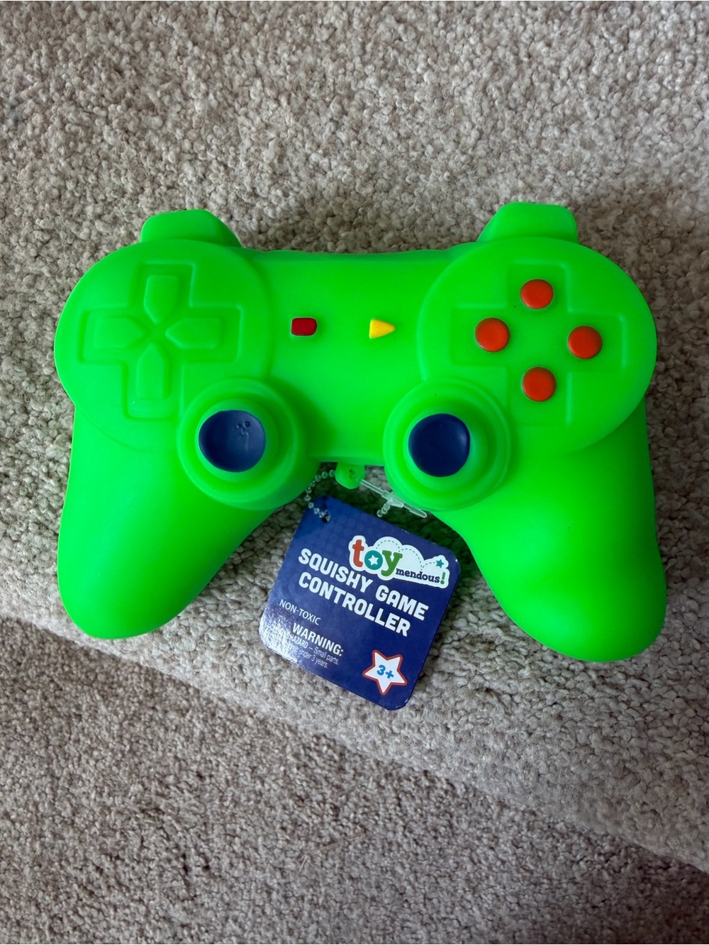 Squishy Game Controller - Neon Green